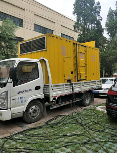 寿光发电车出租-柴油发电机组排烟系统设计要求及其考虑因素